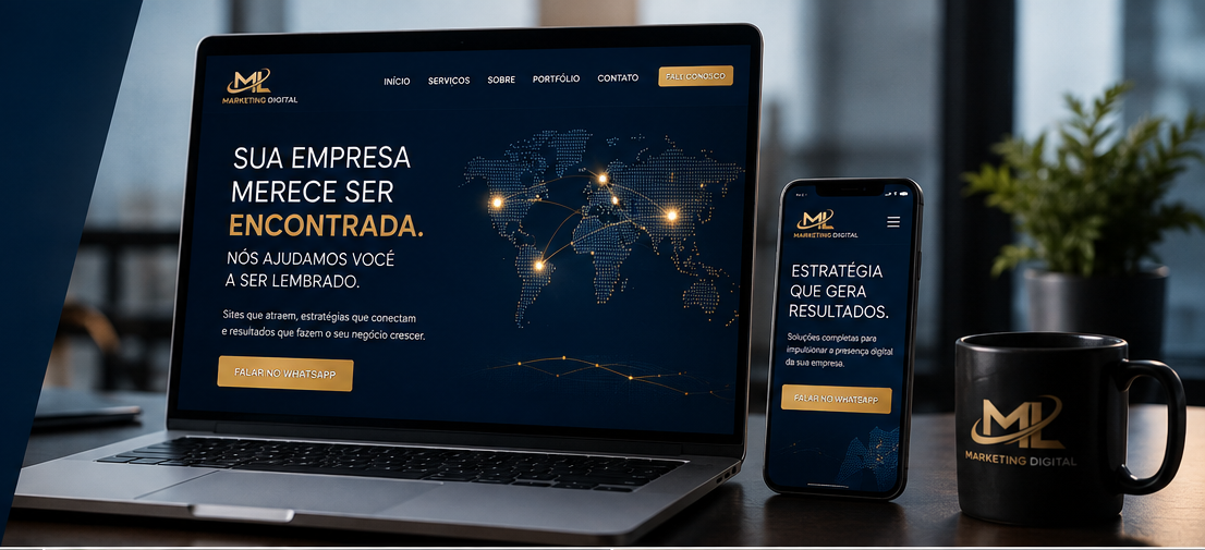 ML Marketing Digital - Criação de Sites e Tráfego Pago
